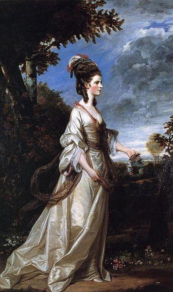 Sir Joshua Reynolds Portrait of Jane Fleming oil painting image